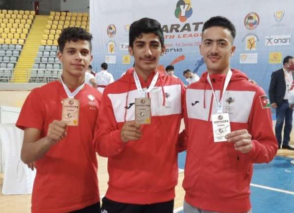 أصحاب ميداليات الأردن اليوم