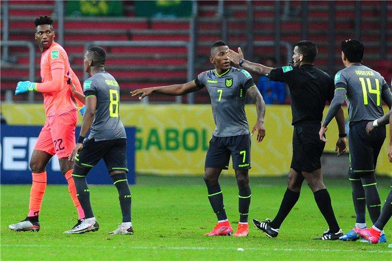 جانب من المباراة