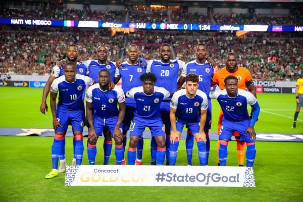 لاعبو منتخب هايتي