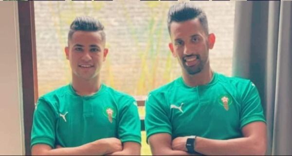 ربيع حريمات (يمين)