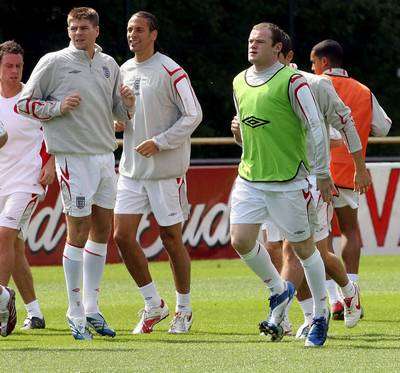 من تدريبات المنتخب الإنجليزي اليوم في ألمانيا