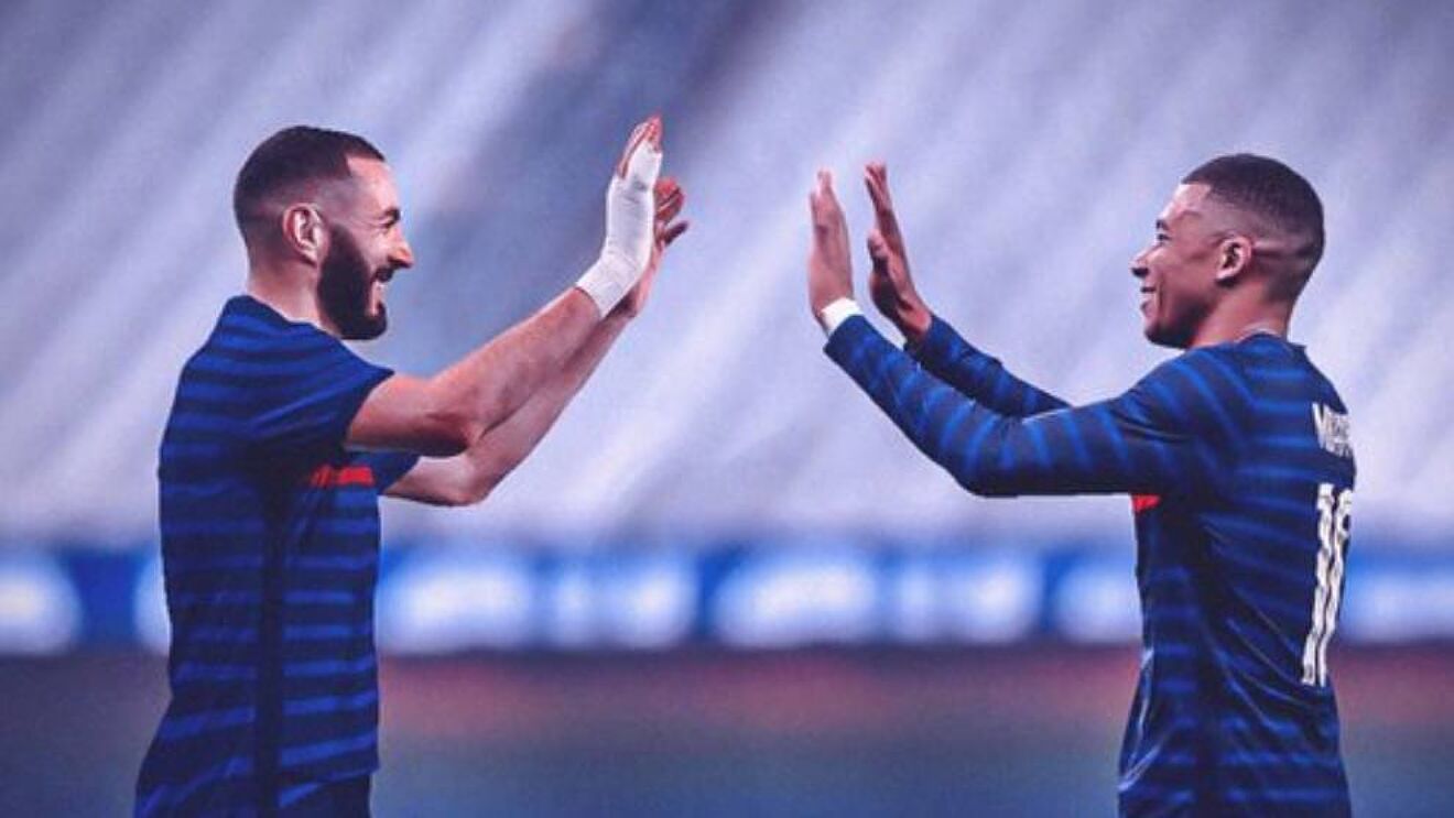 بنزيما ومبابي