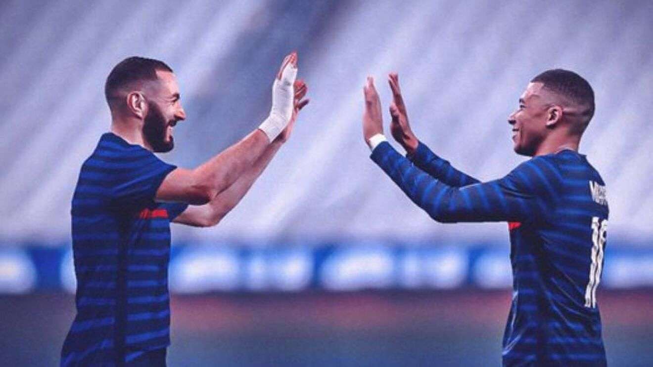 بنزيما ومبابي