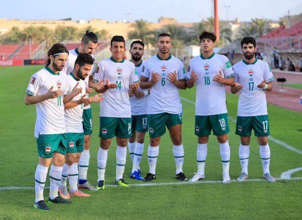 لاعبو منتخب العراق