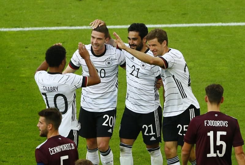 ألمانيا ضد لاتفيا