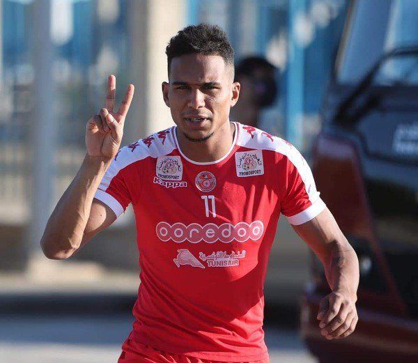 سيف الجزيري في تدريبات منتخب تونس