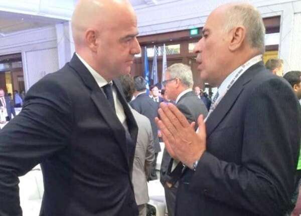 الرجوب وإنفانتينو