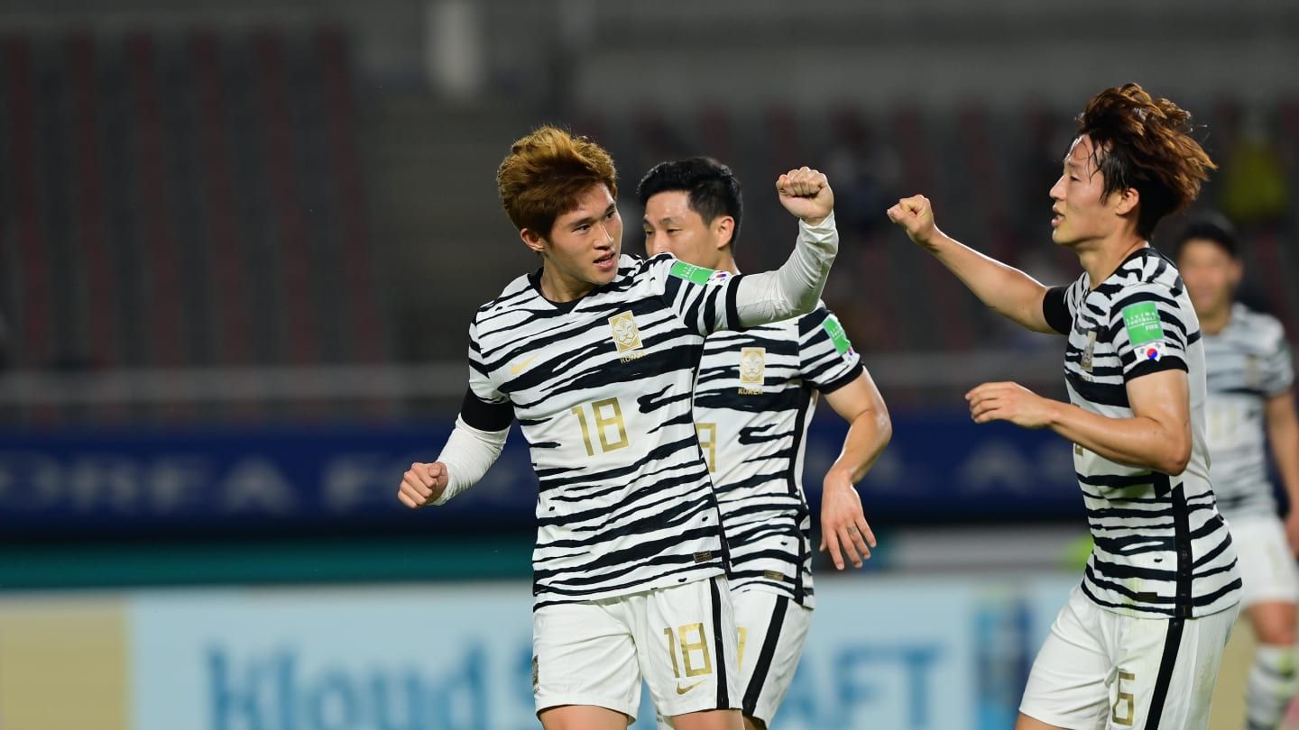 لاعبو كوريا الجنوبية