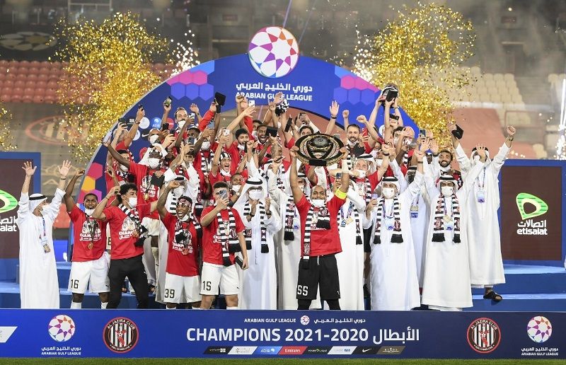 تتويج الجزيرة بدوري 2020-2021