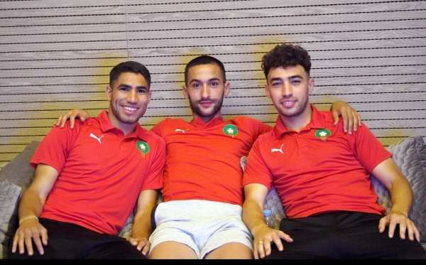 حدادي وحكيمي وزياش