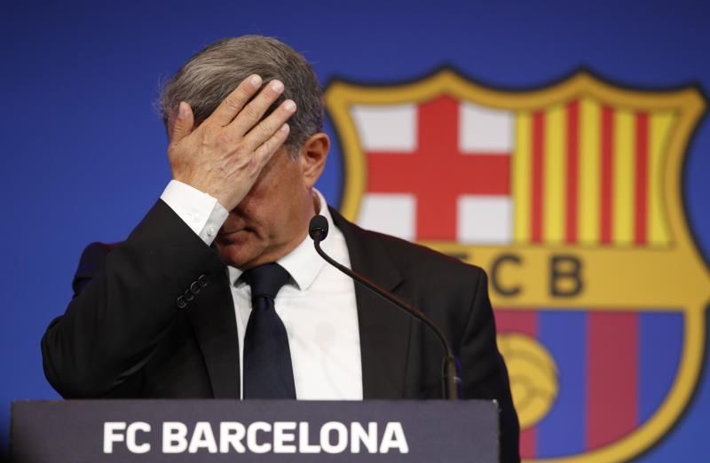 خوان لابورتا رئيس برشلونة