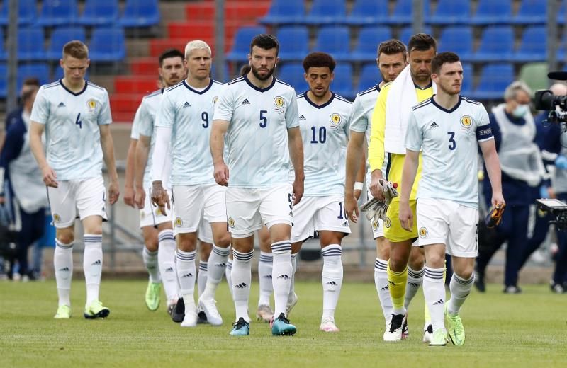 لاعبو المنتخب الاسكتلندي
