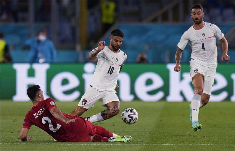 جانب من المباراة