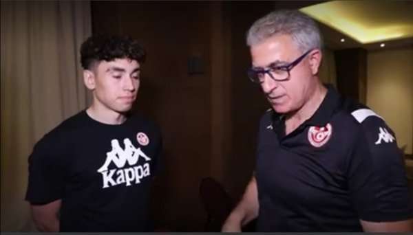 تونكتي مع منذر الكبير قبل المغادرة 