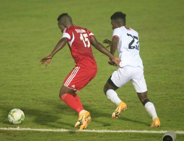 جانب من المباراة