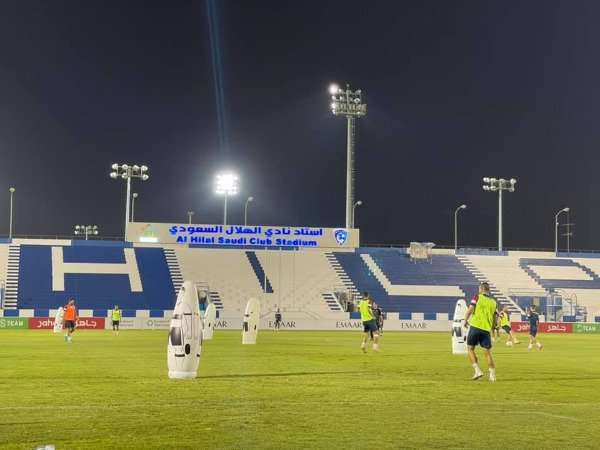 من تدريبات المنتخب الفلسطيني