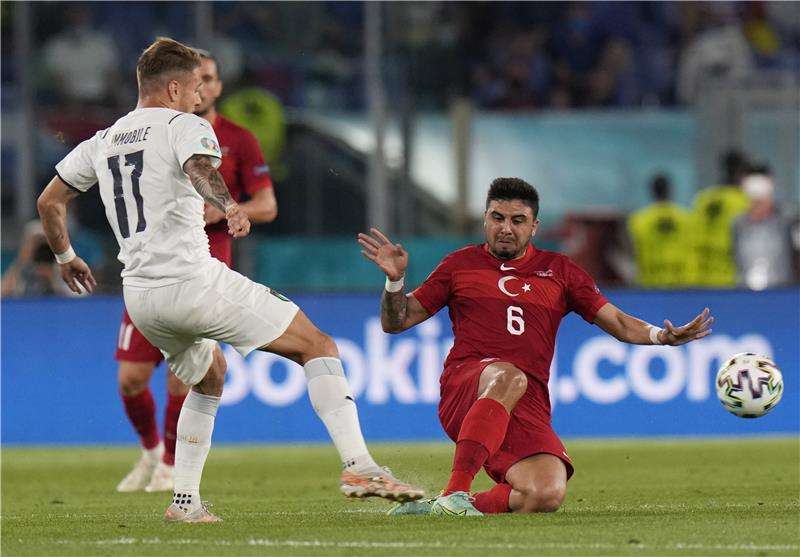 جانب من المباراة