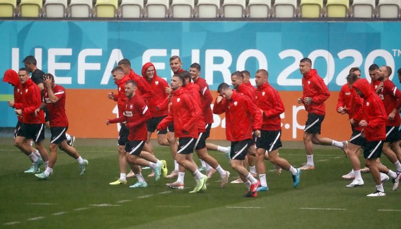 لاعبو منتخب بولندا