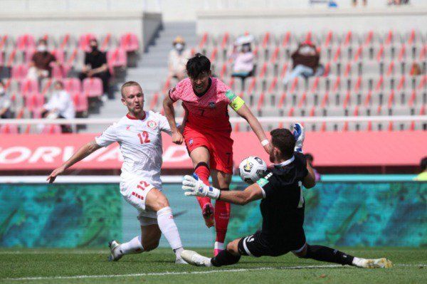 جانب من المباراة