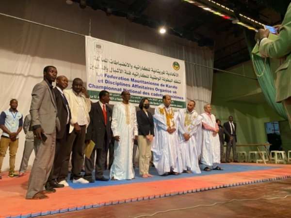 أثناء فعاليات ختام البطولة