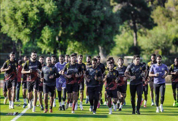 أول تدريب للترجي في معسكر طبرقة 