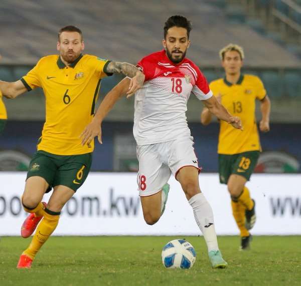 من لقاء الأردن وأستراليا