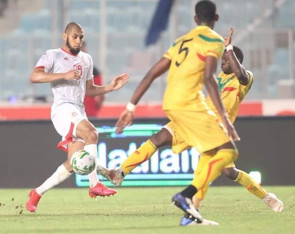 من مباراة تونس ومالي