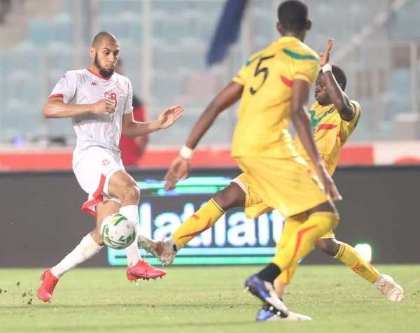 من مباراة تونس ومالي