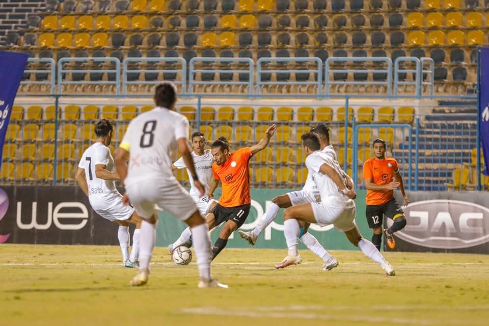 جانب من المباراة