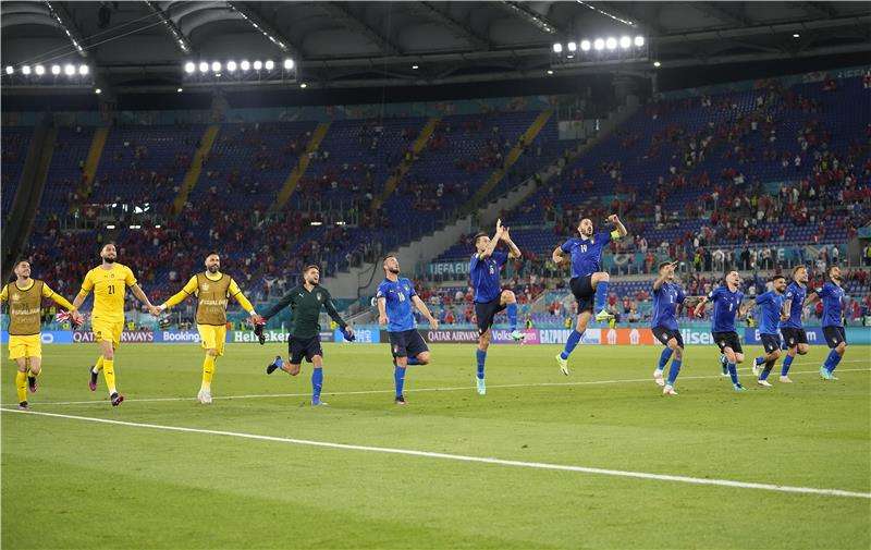 لاعبو منتخب إيطاليا