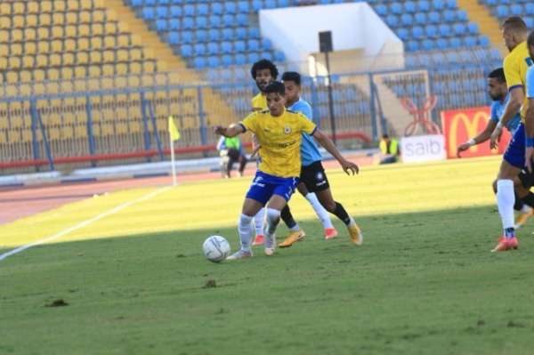 جانب من المباراة