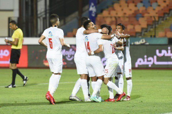 فرحة لاعبي الزمالك