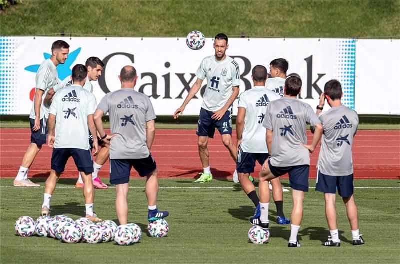 لاعبو منتخب إسبانيا