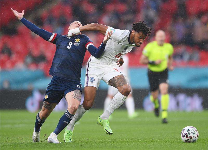 جانب من المباراة