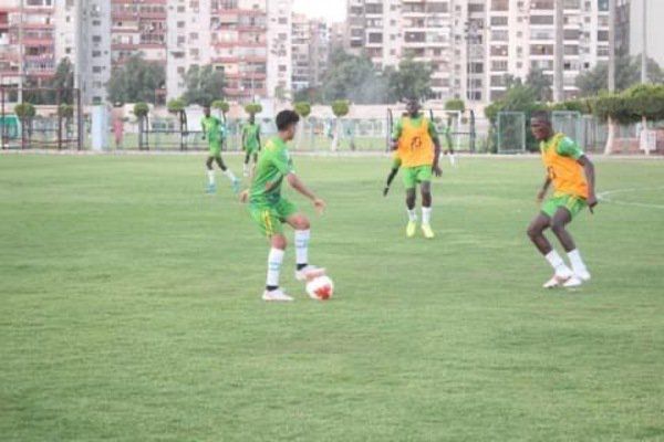 من تدريبات منتخب موريتانيا