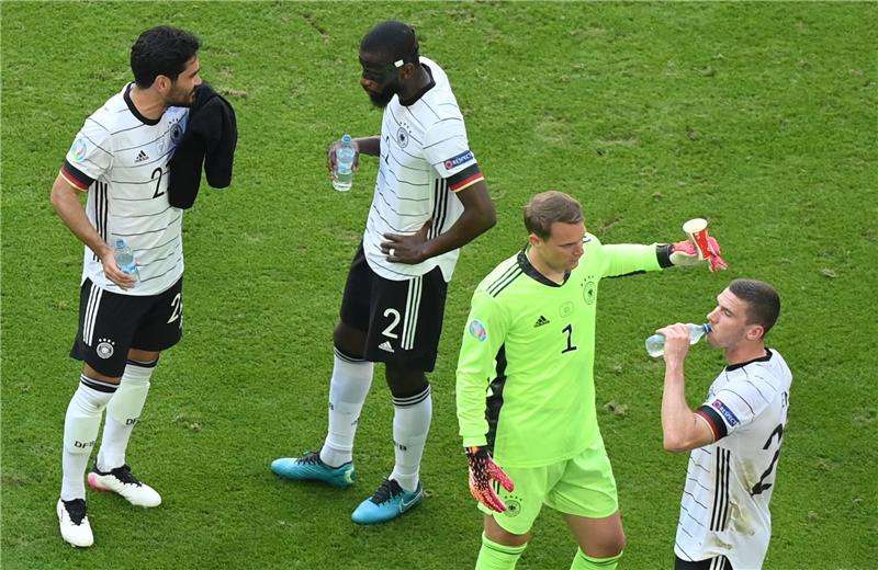 جانب من المنتخب الألماني