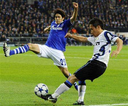 مواجهة خاصة بين اليابانيان ناغاتومو ويوتشيدا في المباراة