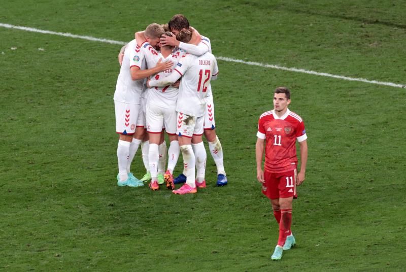 لاعبو منتخب الدنمارك