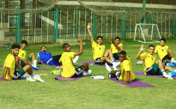 من مران المنتخب الإماراتي للشباب