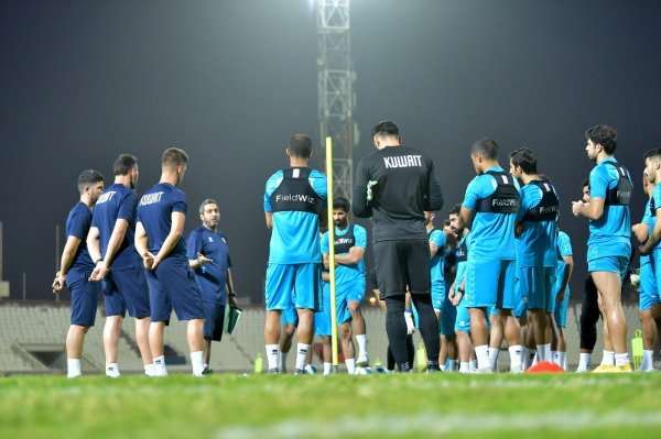 من تدريبات الكويت