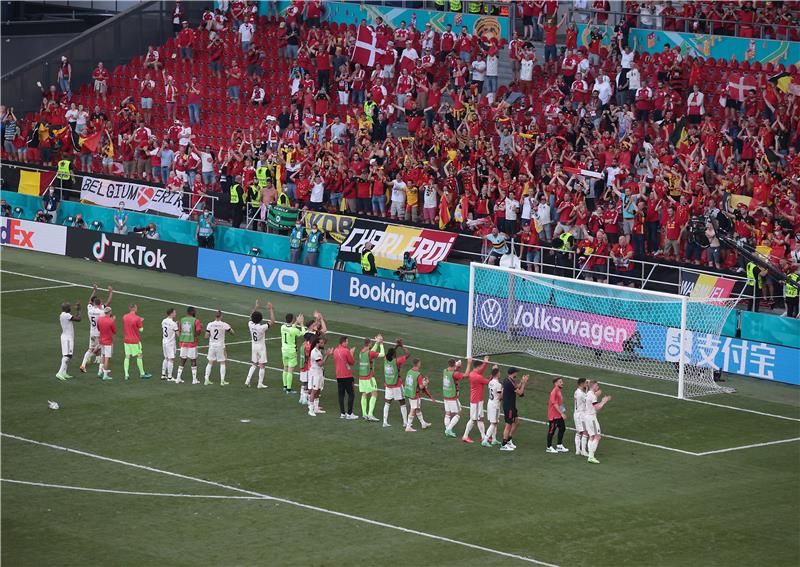 لاعبو منتخب بلجيكا