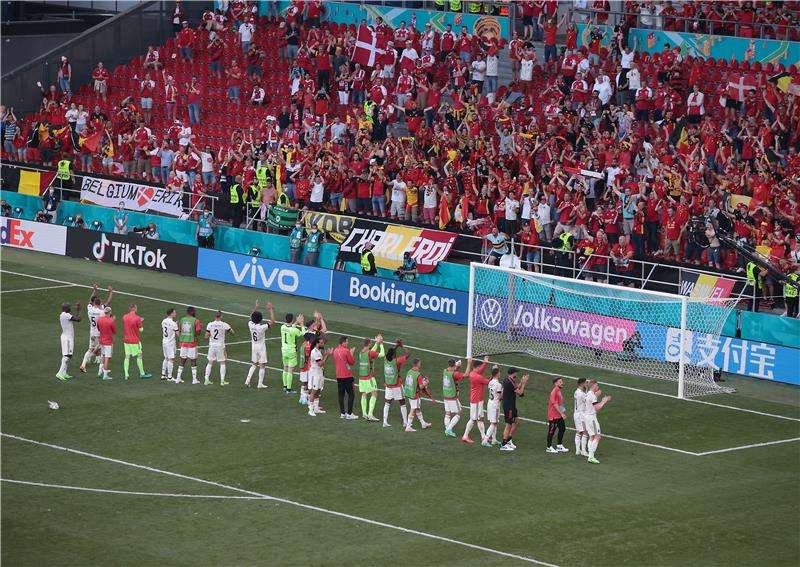 لاعبو منتخب بلجيكا