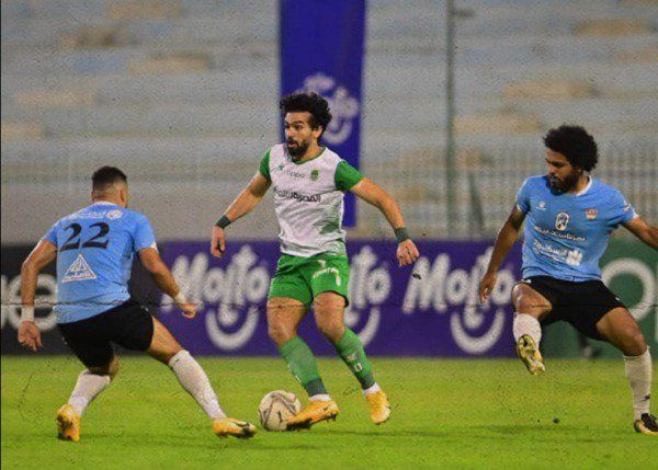 جانب من المباراة