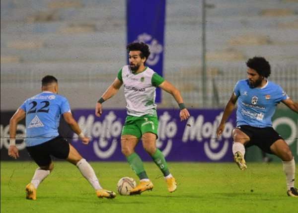 جانب من المباراة