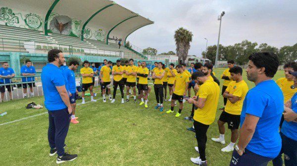 عيد مع لاعبي بيراميدز