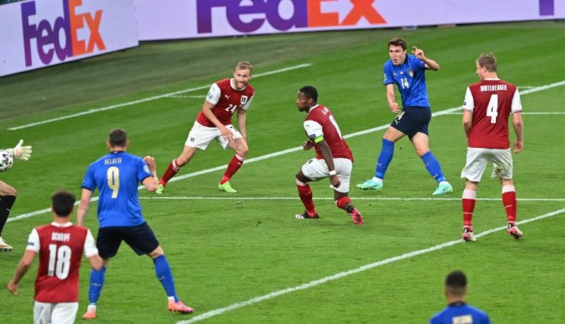 من المباراة 