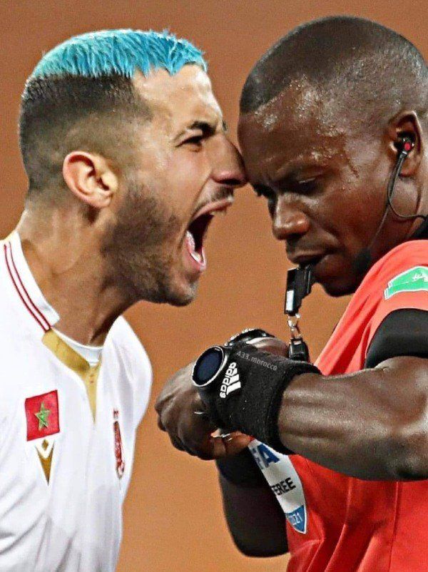 المباراة شهدت احتجاجات من لاعبي الوداد