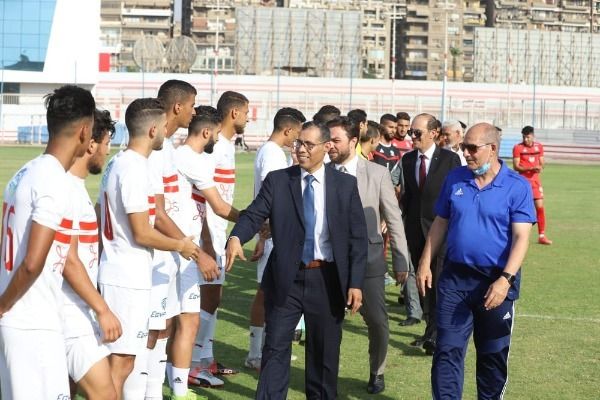 استقبال الزمالك للأولمبي الفلسطيني