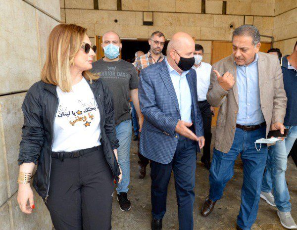 جانب من الزيارة