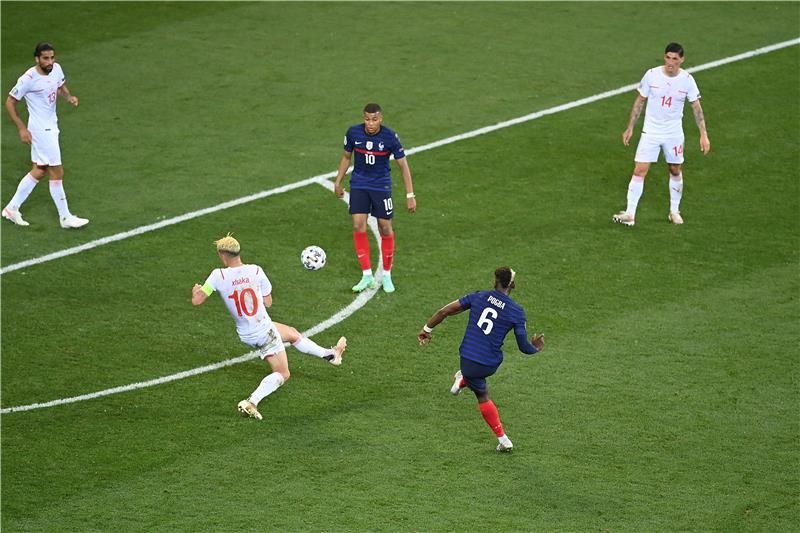 جانب من المباراة